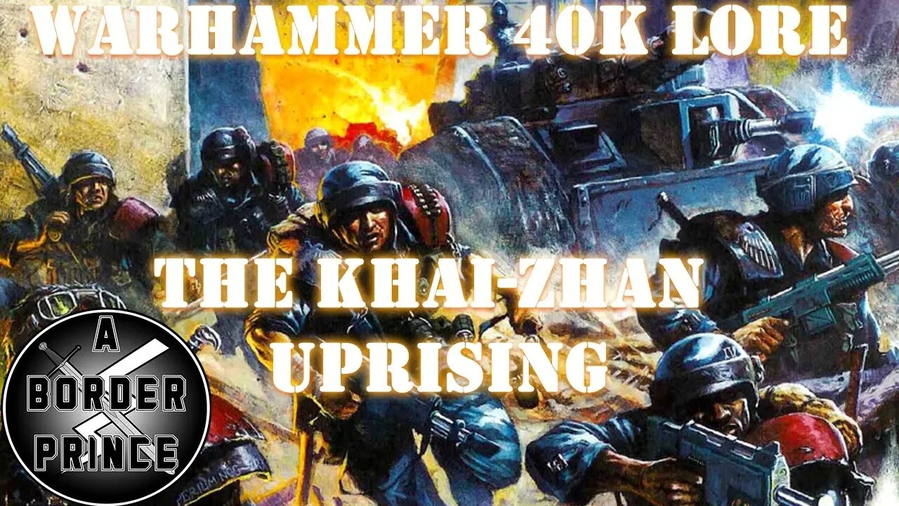 #Warhammer #40k Lore: The Siege of Vogan, The Khai-Zhan Uprising