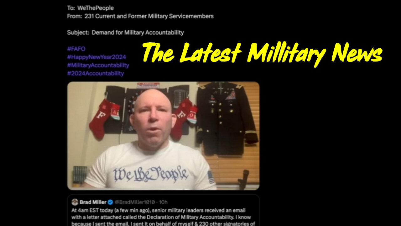 The Latest Millitary News - Demand for Military Accountability