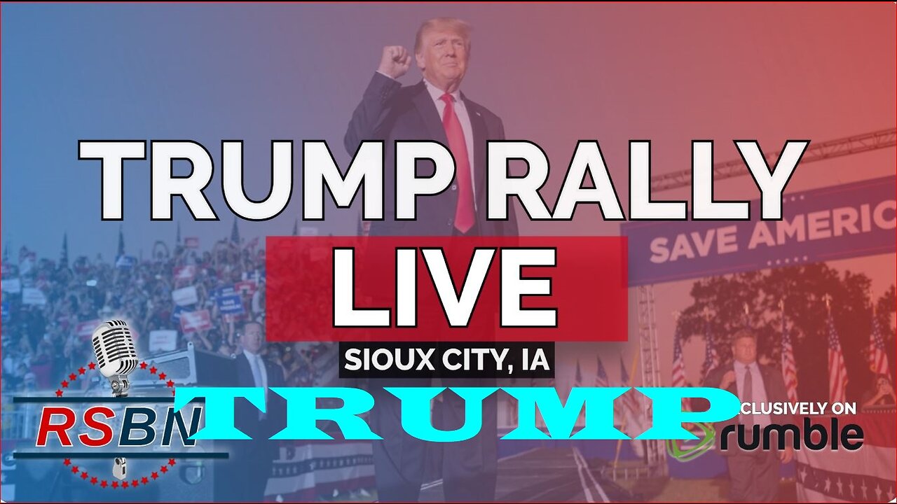 WATCH LIVE: PRESIDENT DONALD J. TRUMP HOLDS SAVE AMERICA RALLY IN SIOUX CITY, IA – 11/3/22