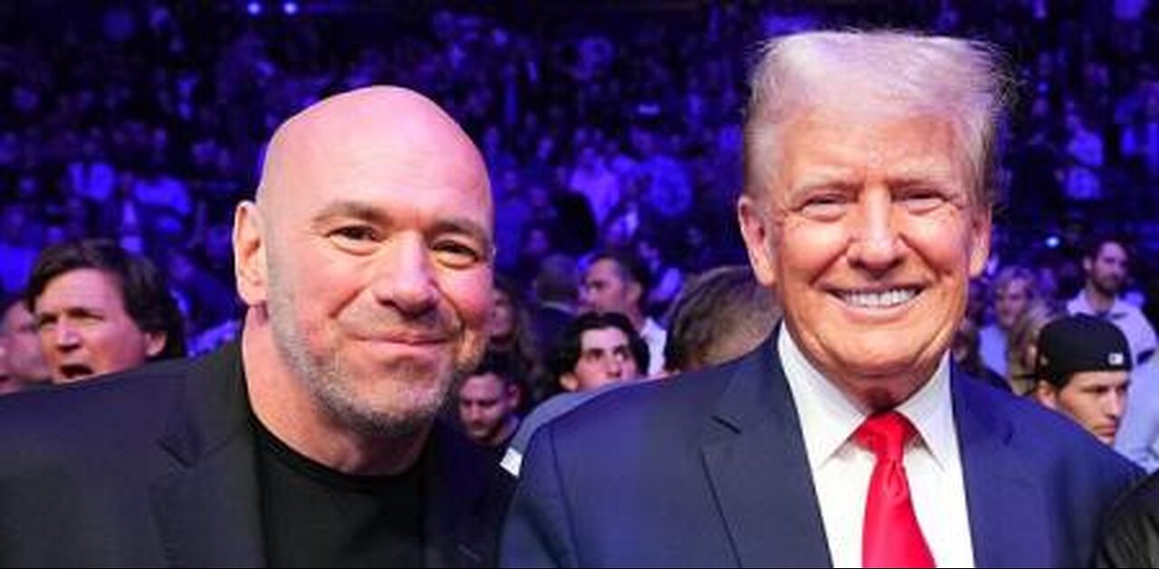 Dana White is the only guy Trump ‘Bros’ out with