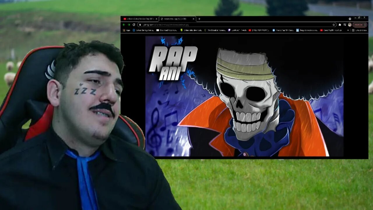 PASTOR REACT Brook | Estou Vivo | AniRap (@Prod Hunter)