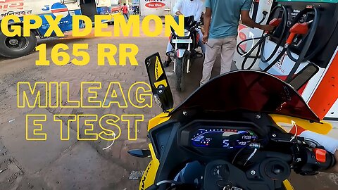 Gpx demon 165 rr er mileage test || Gpx demon er 1 to 6 gear speed test || Next Tour