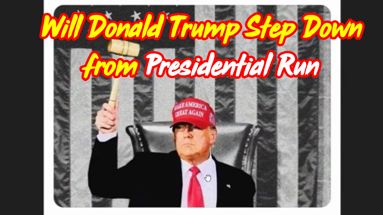 Will Trump Step Down from Presidential Run > Trump Taking Back the Country