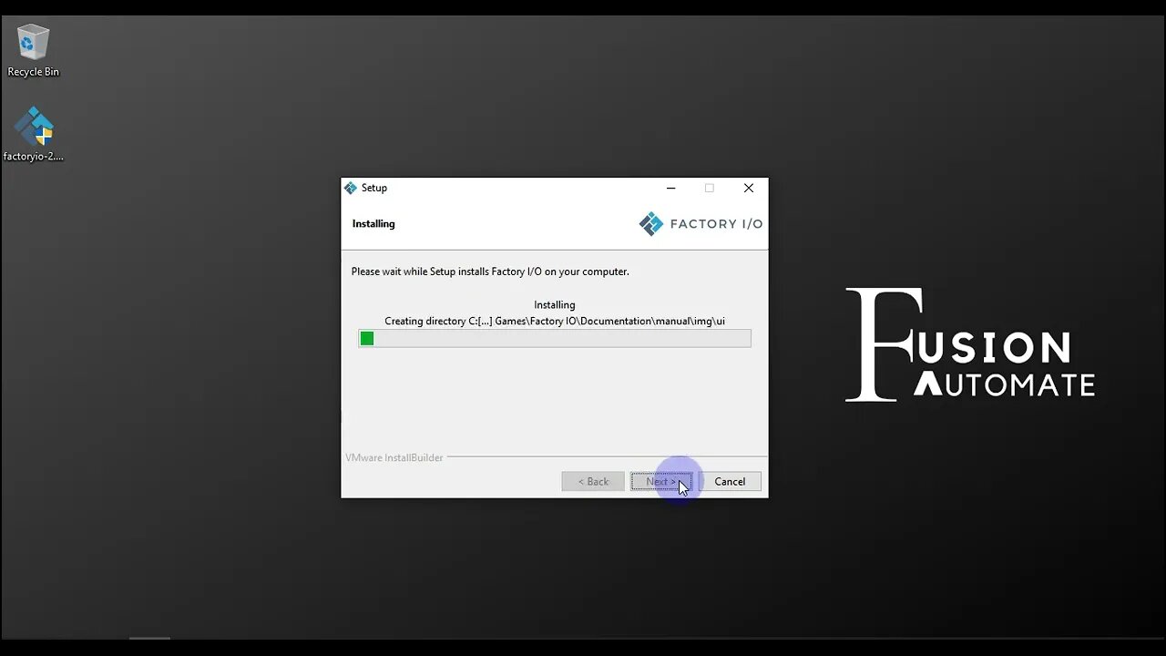 Factory I/O V2.5.0 Installation Guide