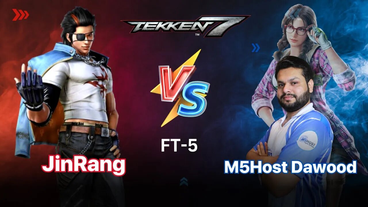 Tekken 7 FT-5 | M5Host Dawood Sikandar (Julia) vs Jinrang (Hwoarang)