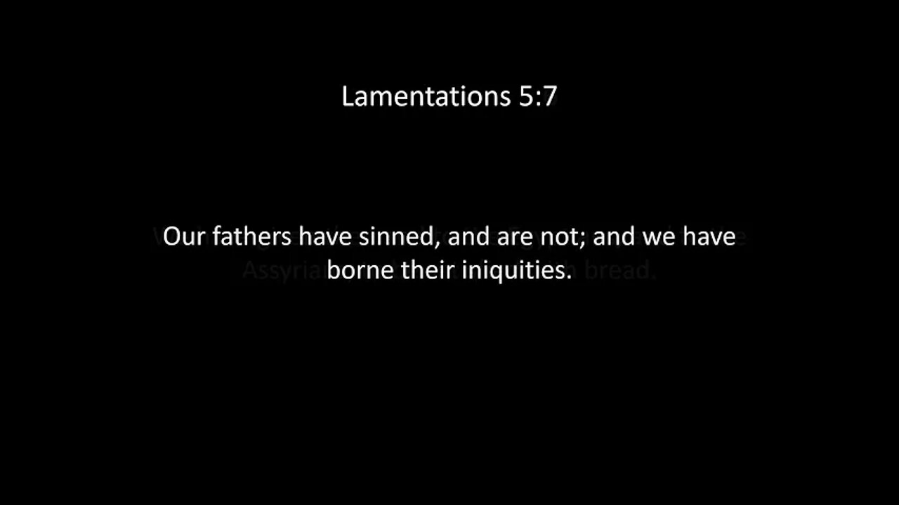 Lamentations Chapter 5