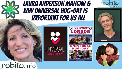 Laura Anderson Mancini & why Universal Hug-Day is important for us all