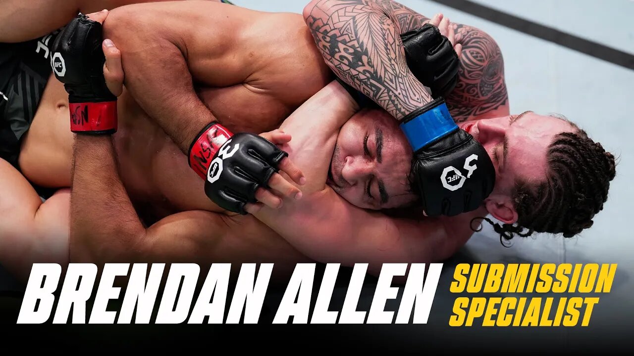 Three Reasons Why Brendan Allen’s Ground Game is One of the Octagon’s Most Dangerous