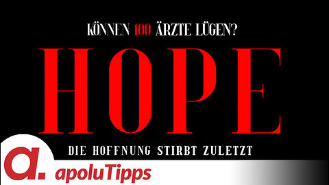 HOPE: Heute Filmpremiere um 20.00 Uhr bei Bittel TV