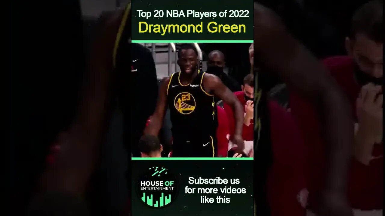 Draymond Green becomes a top NBA Player in 2022 | Top NBA Players #Shorts