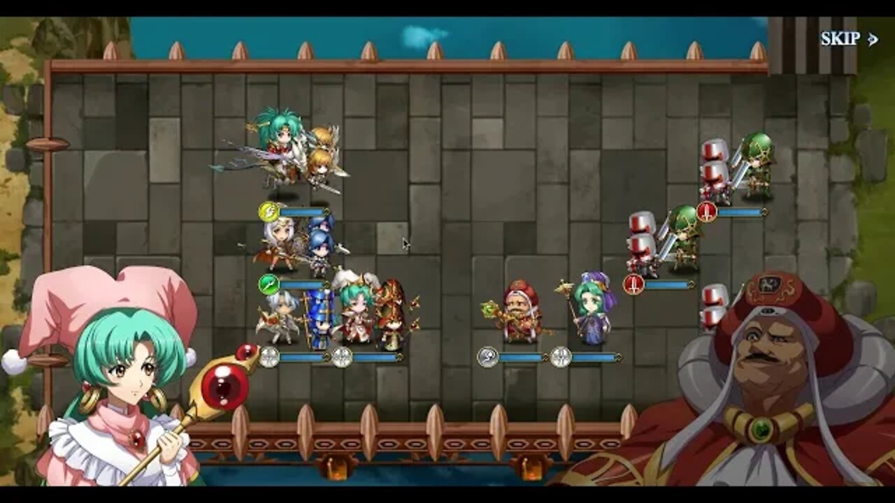 夢幻模擬戰 時空裂縫 13-1 血染之村 (普通模式)