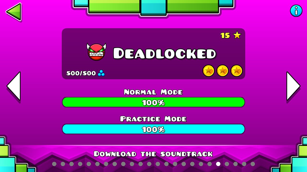 "Deadlocked" (Demon) All Coins | Geometry Dash