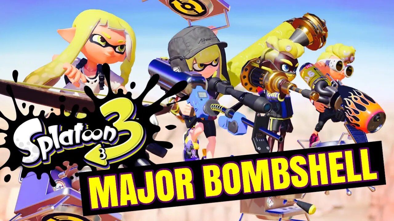 HUGE Splatoon 3 News and Reveals!