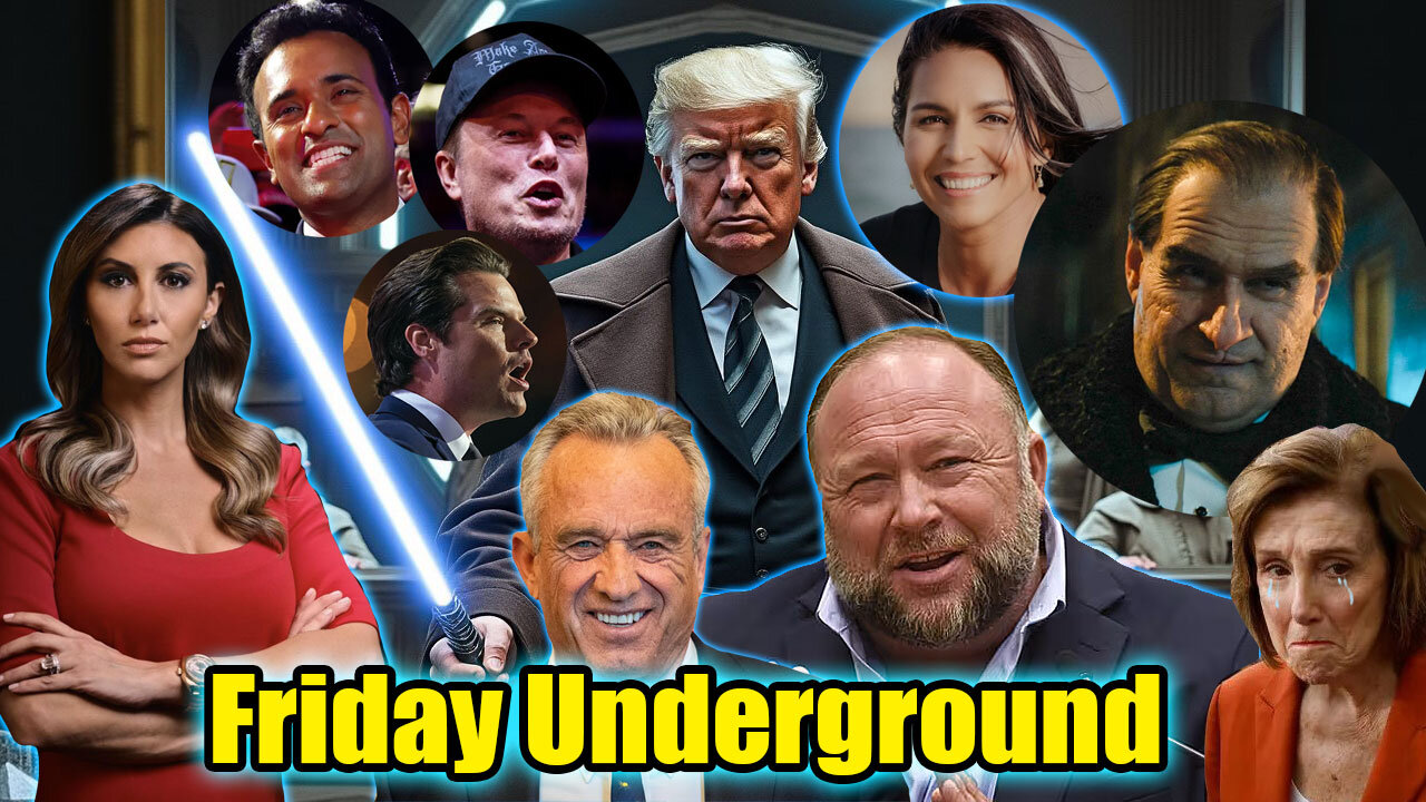 Friday Underground! Info Wars NOT Sold yet! Trumps Team! Penguin Final Ep. and more!
