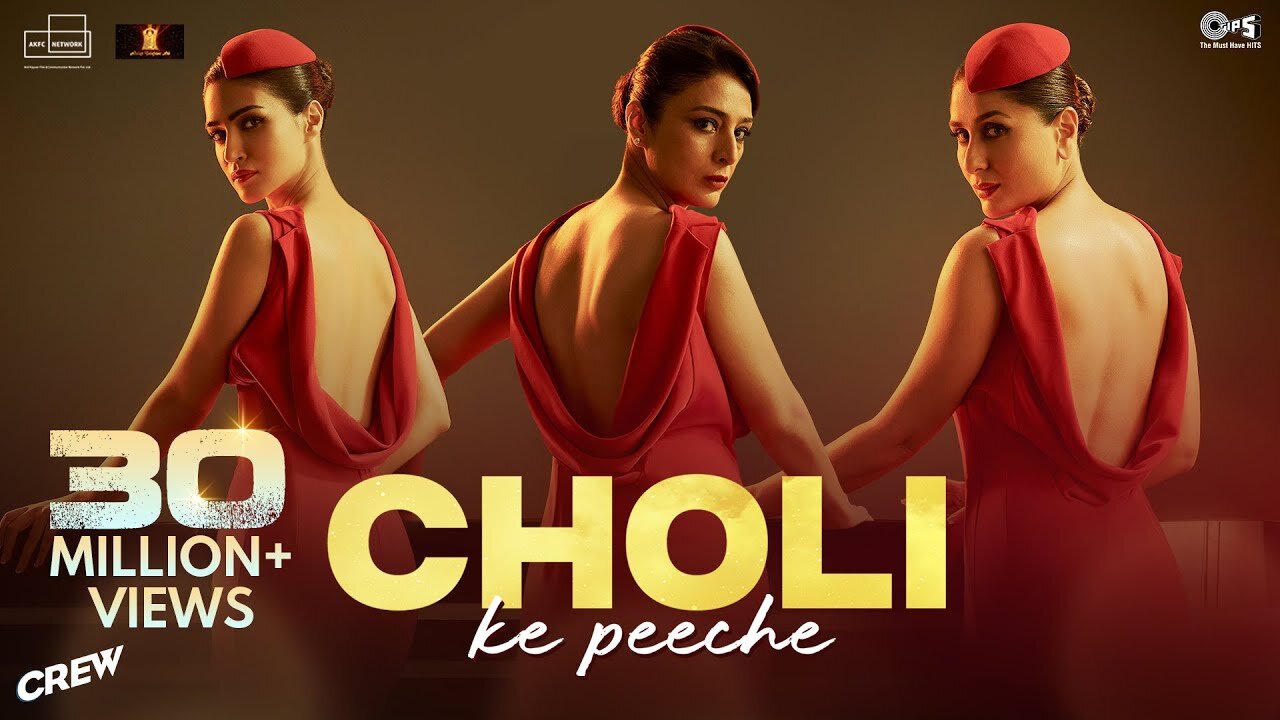 Choli Ke Peeche _ Crew - Kareena Kapoor K, @diljitdosanjh, Ila Arun, Alka Yagnik, Akshay & IP
