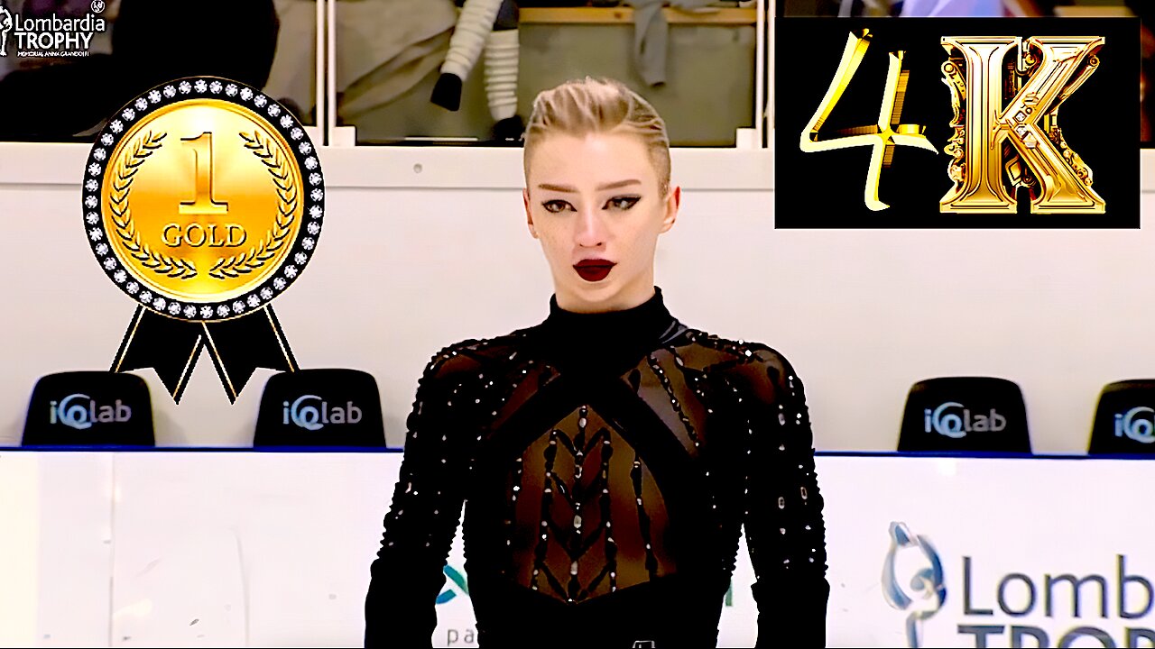 Amber GLENN🇺🇸🥇Short Program 2024 ISU Lombardia Trophy 🏆 (ATV.4K)