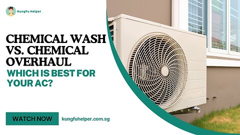 Chemical Wash vs. Chemical Overhaul: Which Is Best for Your AC?