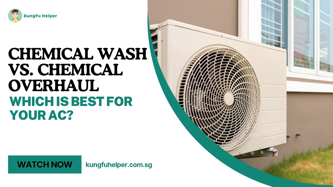 Chemical Wash vs. Chemical Overhaul: Which Is Best for Your AC?