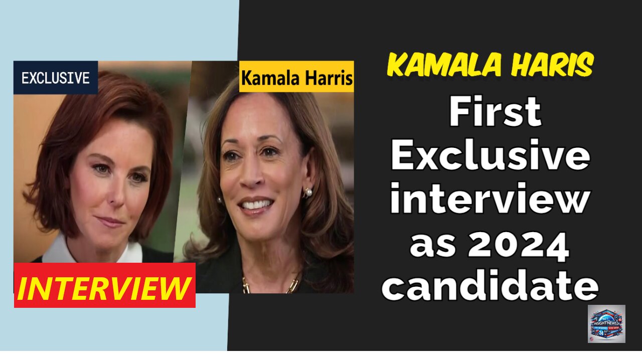 Kamala Harris’ first solo network interview as 2024 candidate