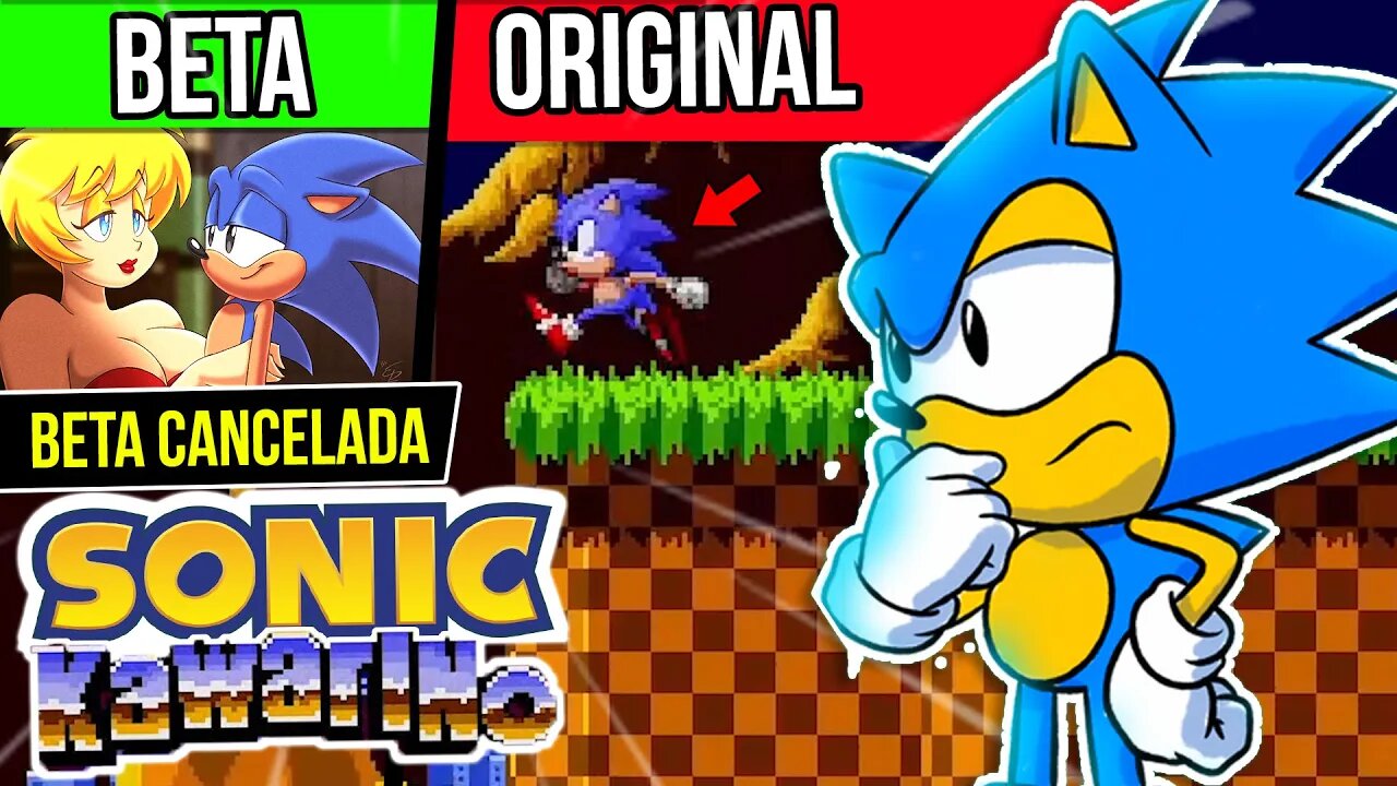 NOVO Prototipo do SONIC foi LANÇADO 😱| SONIC KAWARINO