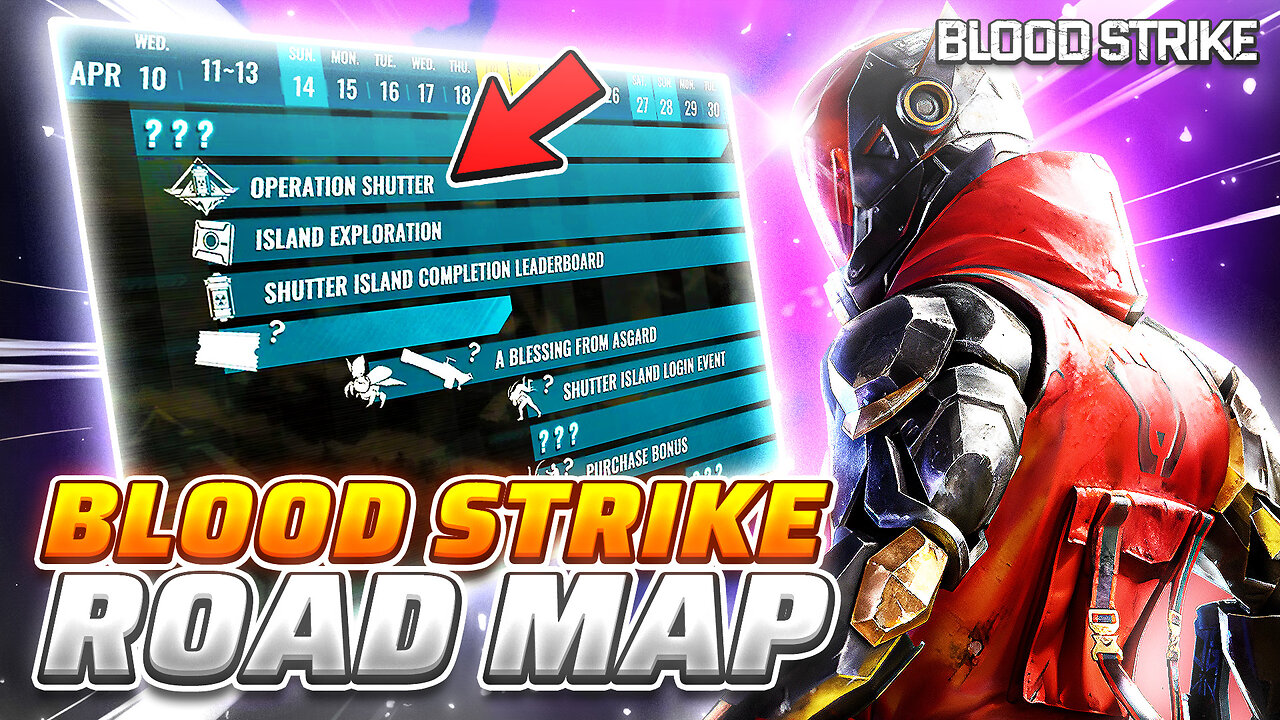 NEW BLOOD STRIKE ROADMAP! NEW GUNS, NEW FINISHERS, NEW MAP?!