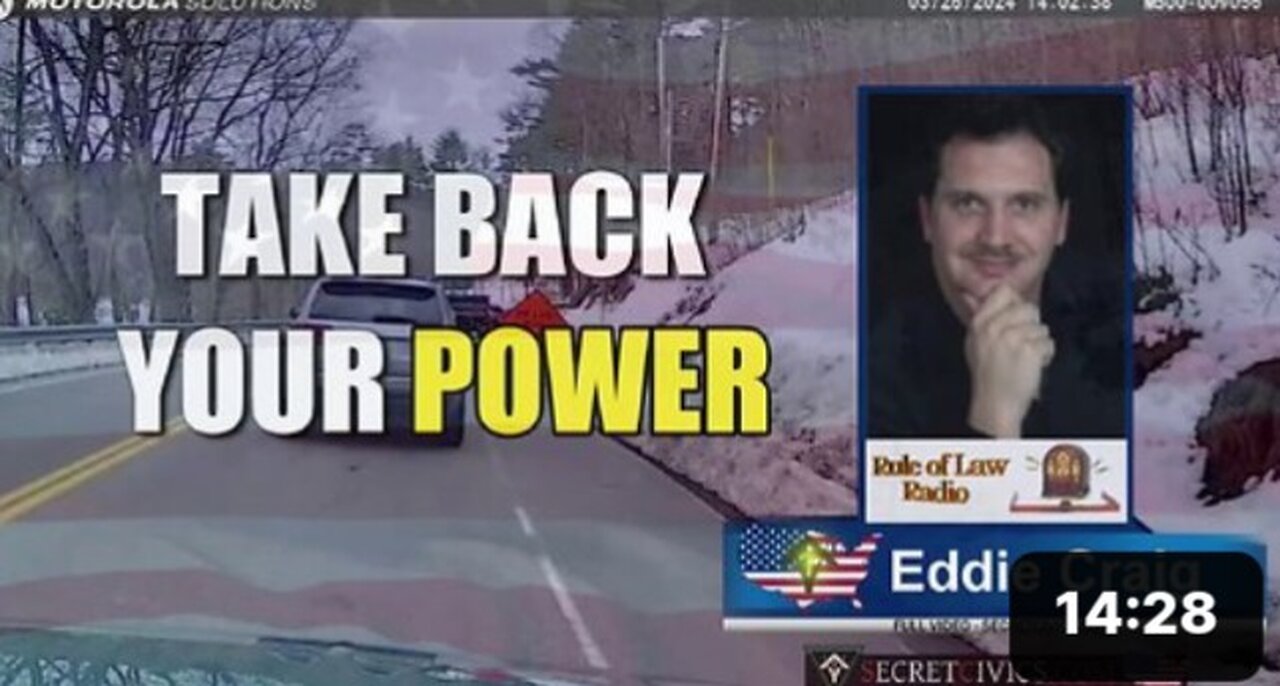 Take Back Your Power! - Unforgettable Call from Eddie Craigs Radio Show