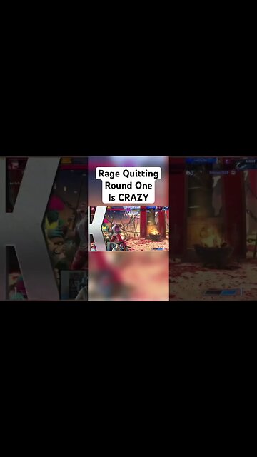 Wifi Rage Quitter? Of Course #streetfighter6 #sf6 #fgc #youtubeshorts #shortvideo