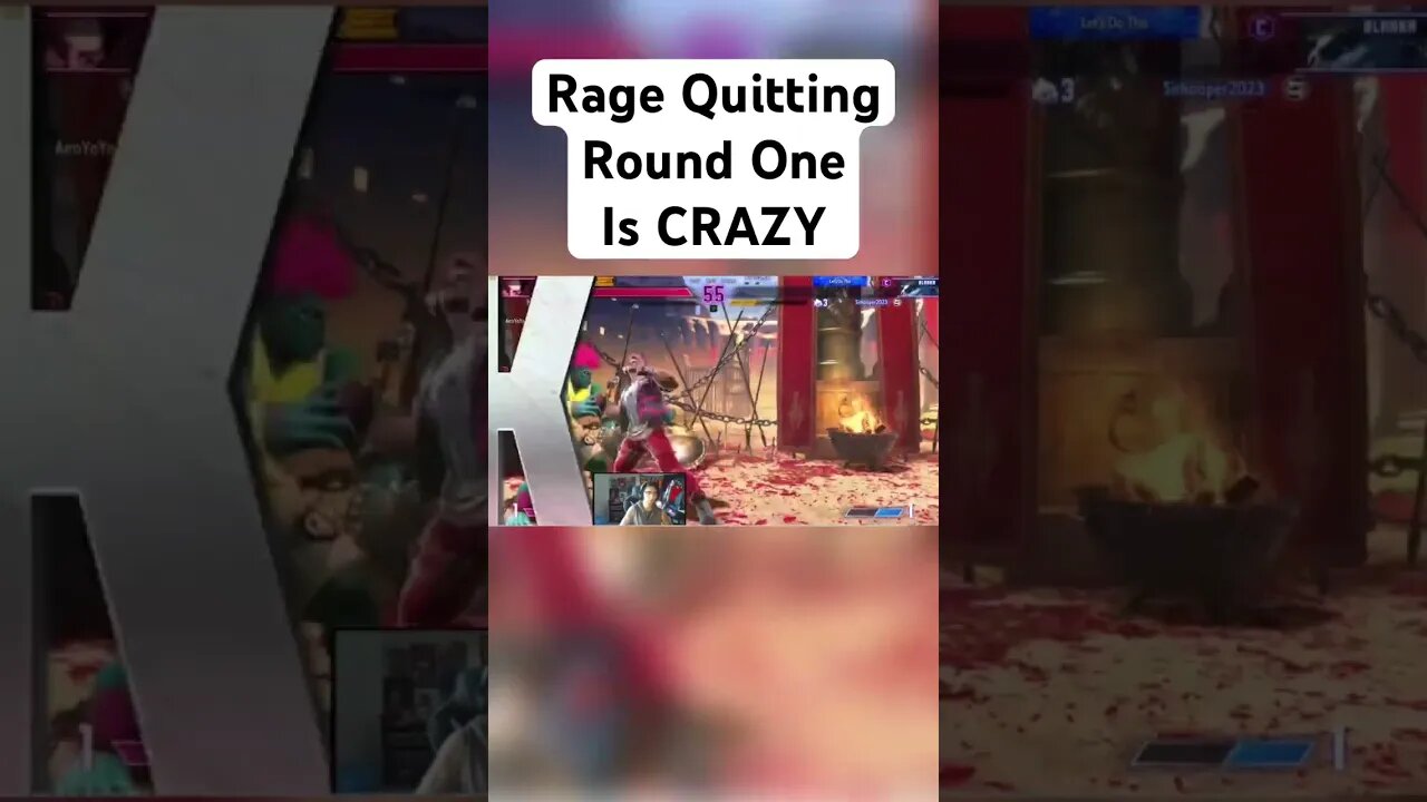 Wifi Rage Quitter? Of Course #streetfighter6 #sf6 #fgc #youtubeshorts #shortvideo