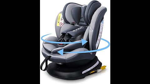 Reecle 360° swivel car seat with ISOFIX, Link in discription