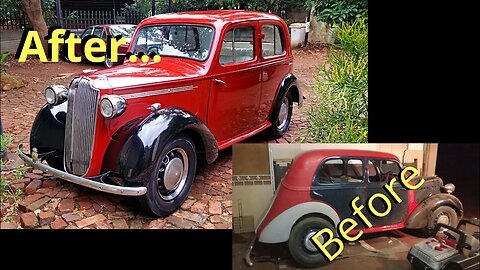 Restoring a Vauxhall (and driving it)