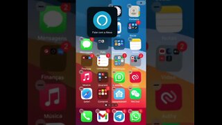 Alexa widget para iOS #shorts #alexa #amazonbrasil