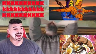 REACT CAGARAM O HE-MAN - Nando Moura - MELHOR DO MUNDO