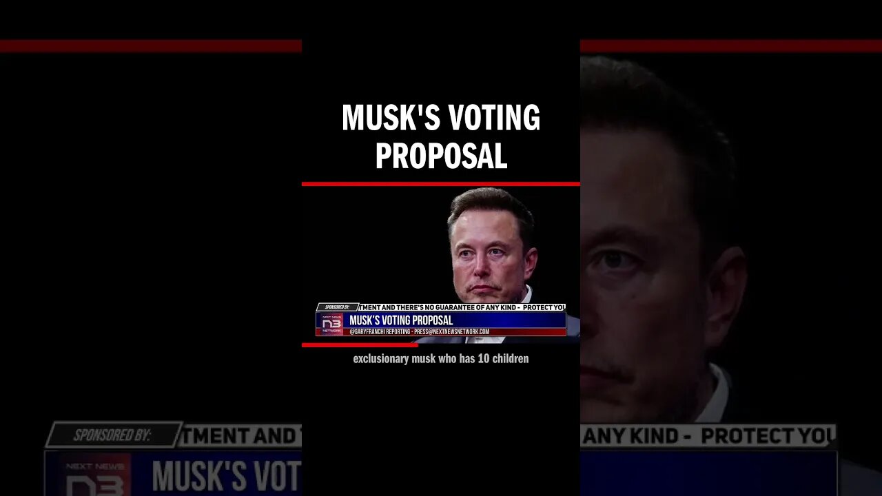 Musk's Voting Proposal