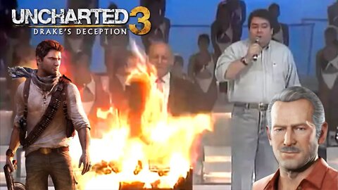 #4 - TÁ PEGANDO FOGO BICHO ! UNCHARTED 3: DRAKE'S DECEPTION (Em Português PT-BR)