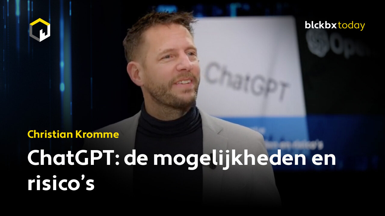 ChatGPT: de mogelijkheden en risico's - Christian Kromme