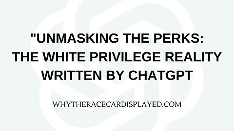 WHITE PRIVILEGE IN-DEPTH