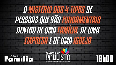 Culto da Família - 25/06/23