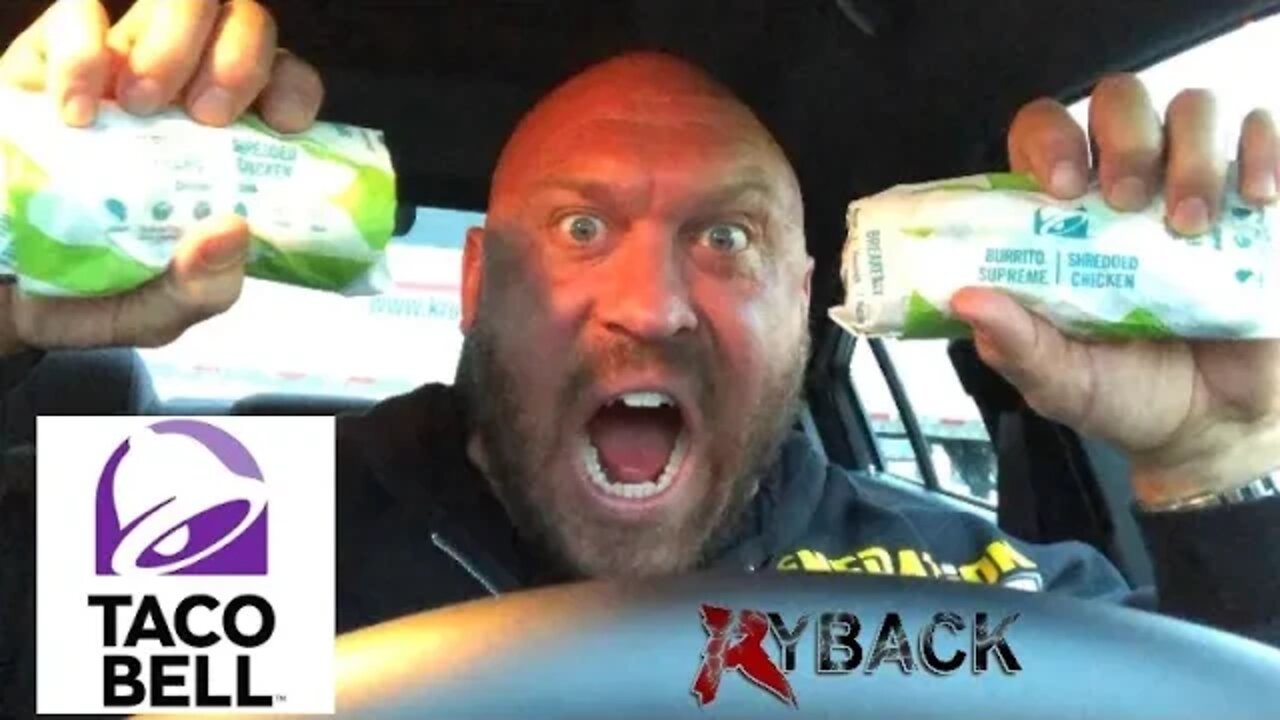 Taco Bell 7 Layer Vegetarian Burrito Mukbang Food Review- Ryback Feeding Time