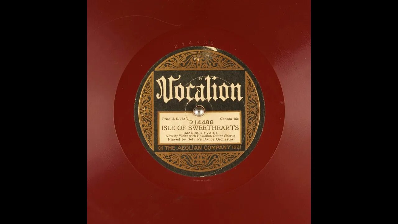 Isle of Sweethearts - Selvin's Dance Orchestra