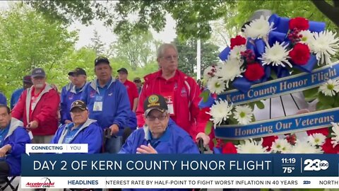 Day 2 of Kern County Honor Flight 44