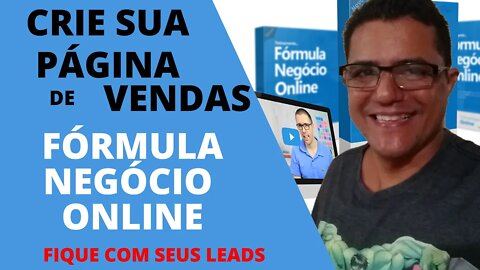 Como criar sua própria página de captura para o Fórmula Negócio Online