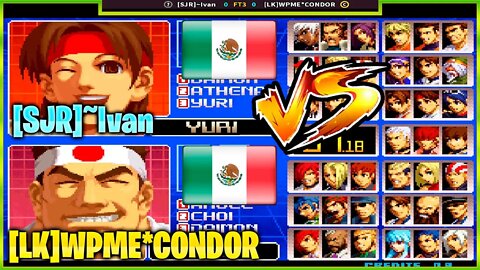 The King of Fighters 2002 ([SJR]~Ivan Vs. [LK]WPME*CONDOR) [Mexico Vs. Mexico]