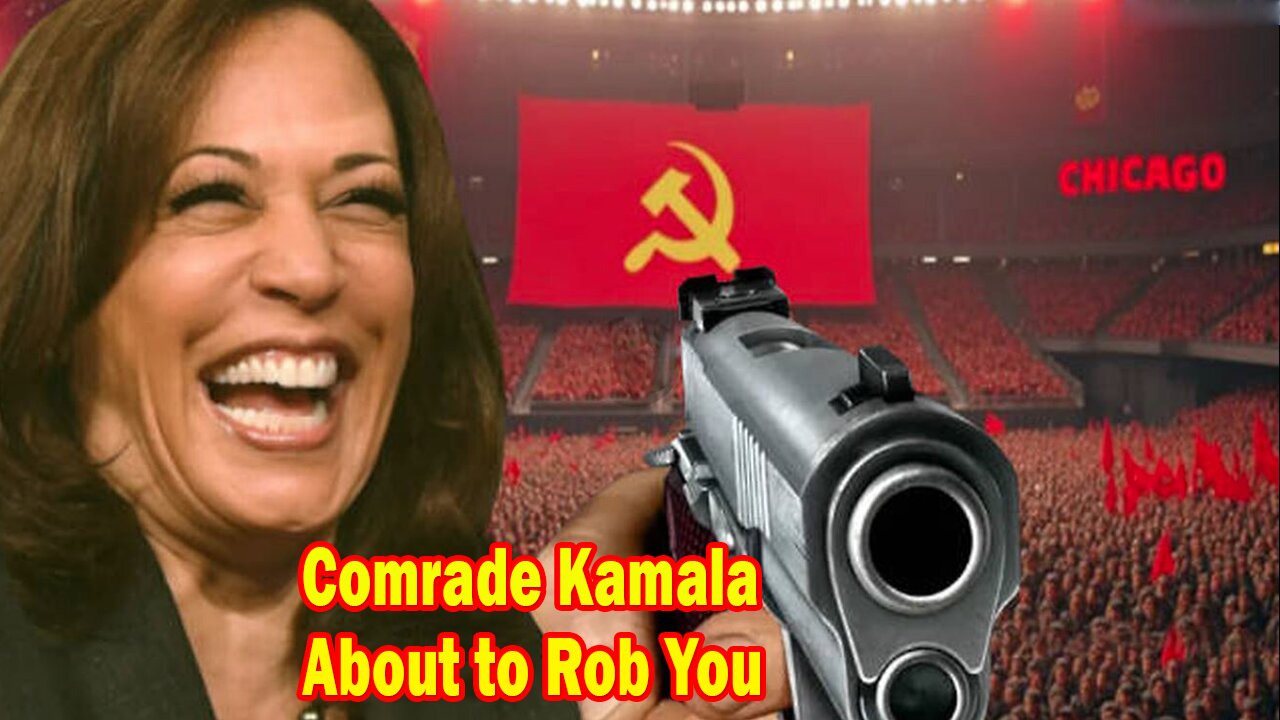 Salty Cracker: Comrade Kamala About to Rob You ReeEEeE Stream 08-22-24