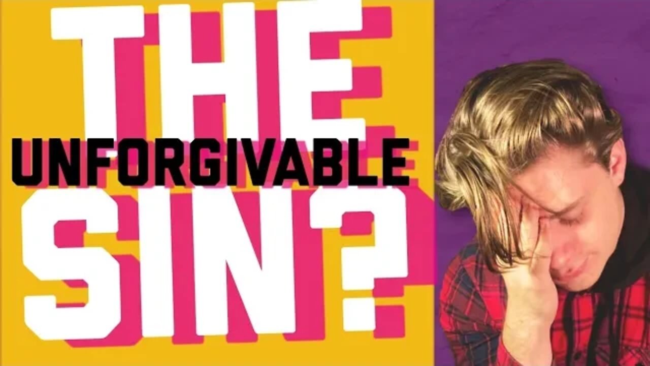 have you COMMITTED THE UNFORGIVEABLE SIN? || 20 MIN BIBLE STUDY GABE POIROT