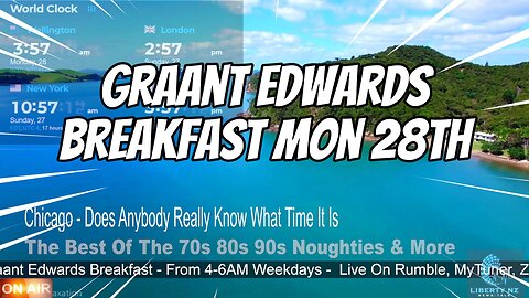 Graant Edwards Breakfast - Mon, 28th Oct 24