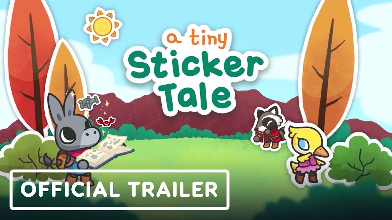 A Tiny Sticker Tale - Official Gameplay Trailer | Wholesome Direct 2023