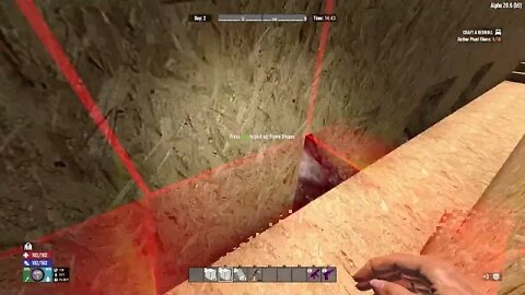 7 Days to Die - uderground afk base laying fence traps