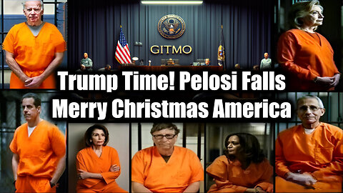 Trump Time! Pelosi Falls, Merry Christmas America