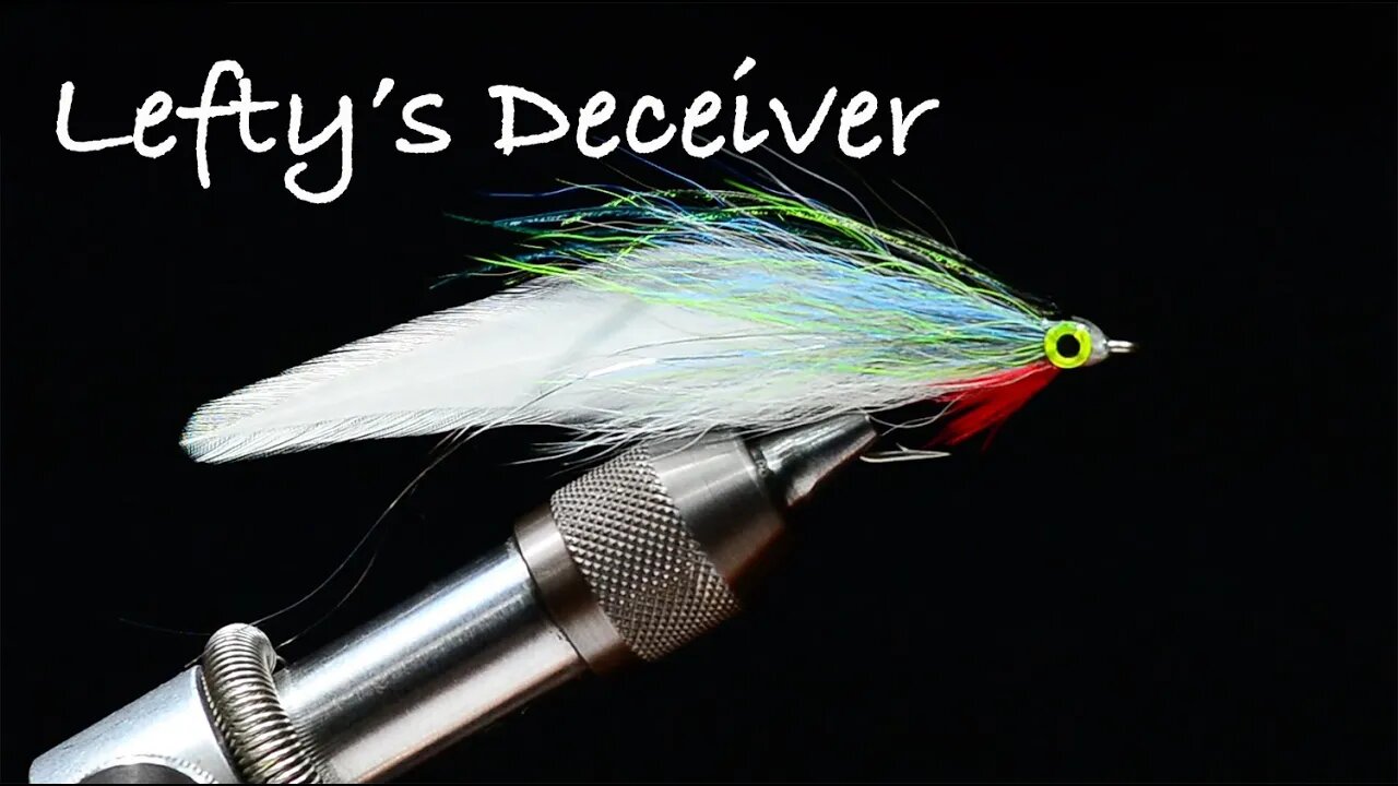 Lefty's Deceiver Saltwater Streamer Fly Tying Instructions - Tied by Charlie Craven