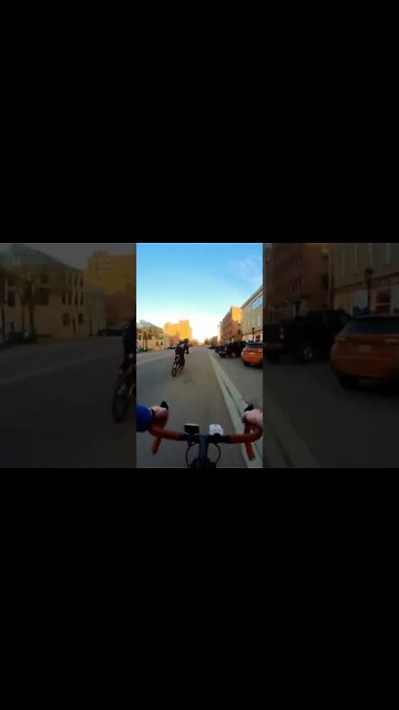 POV Hyperlapse of biking
